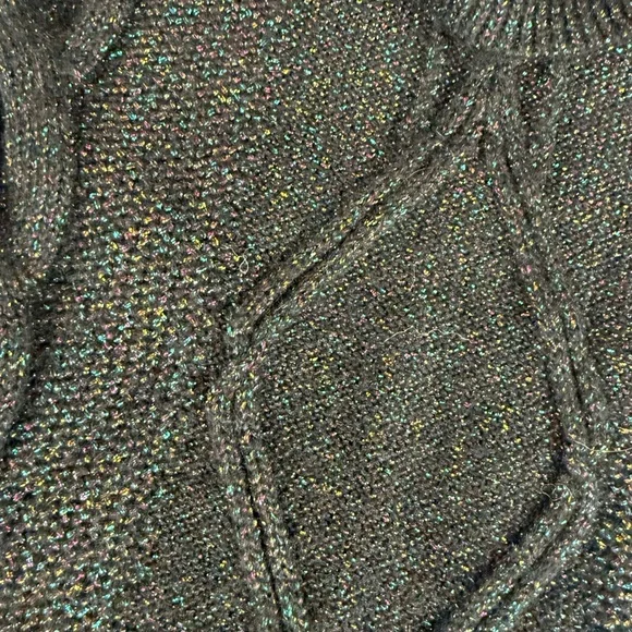 Charter Club| Black shimmer sweater size 3X - Picture 5 of 6